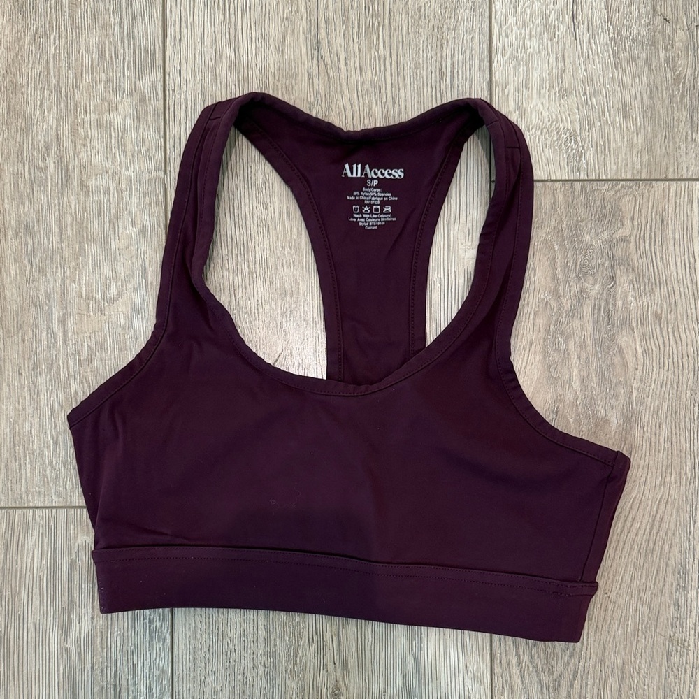 ALL ACCESS Women's Deep Purple Sports Bra